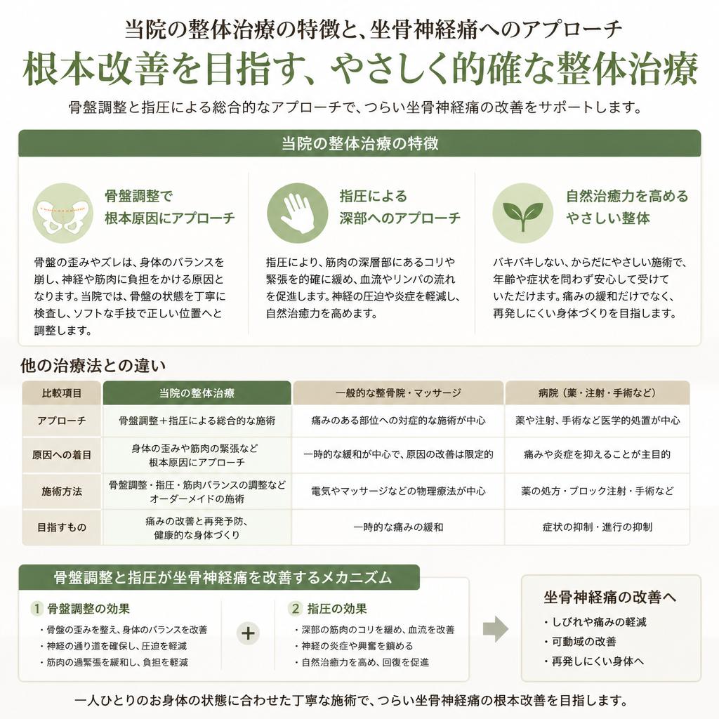 整体治療の特長