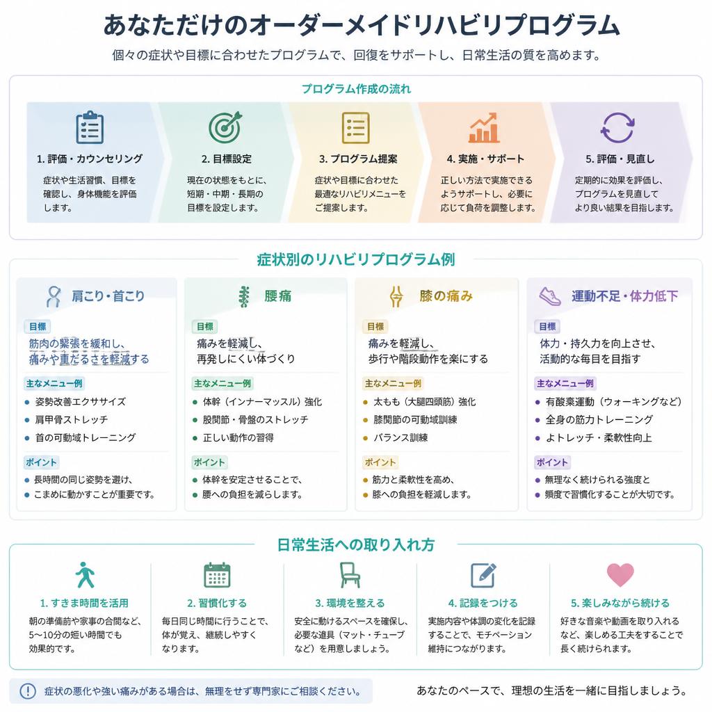 リハビリプログラム