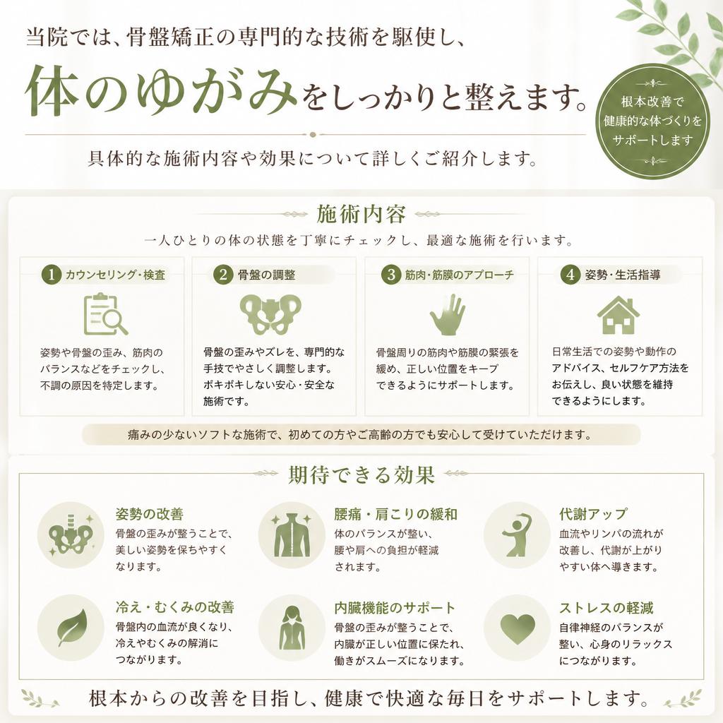 施術内容のご紹介