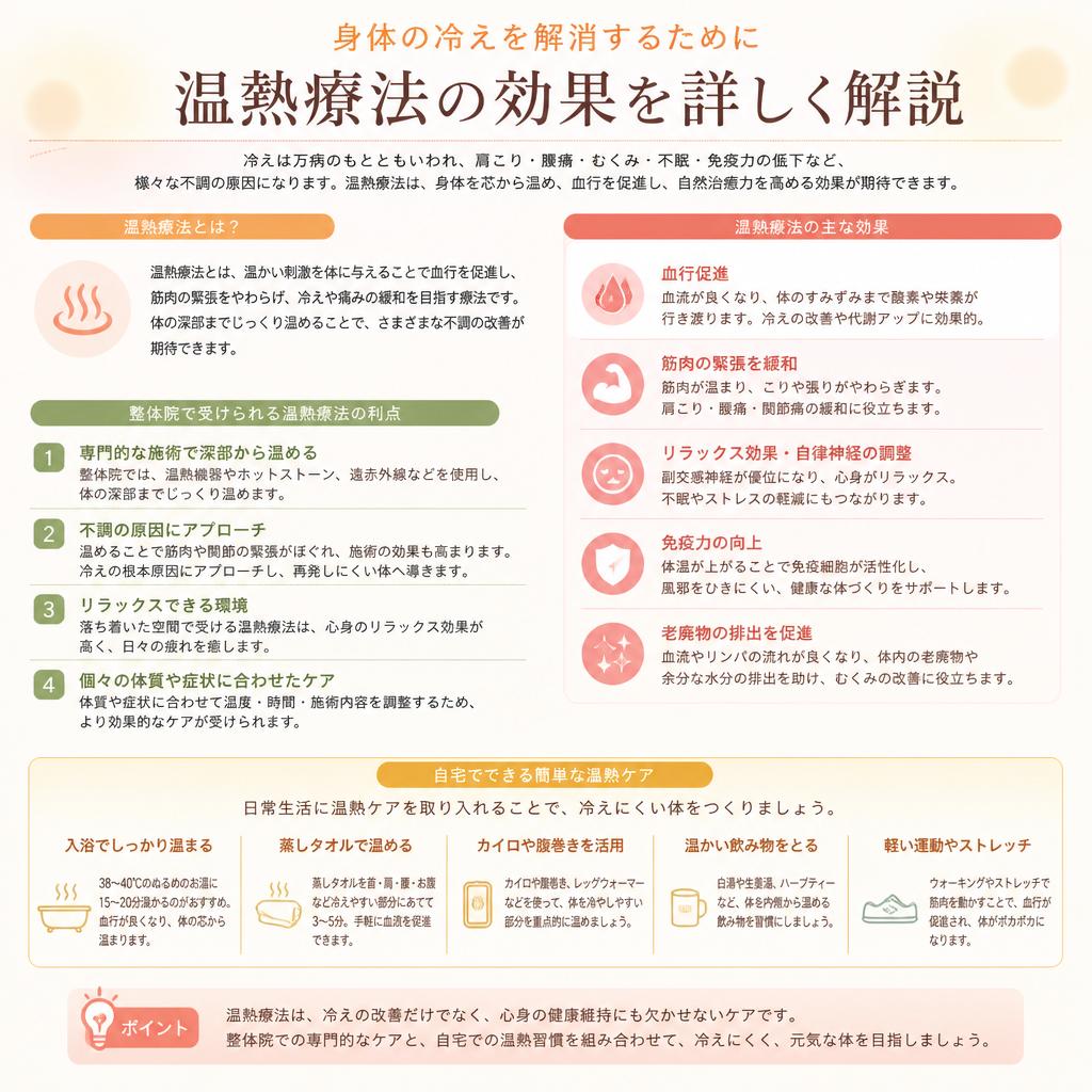 温熱療法のススメ